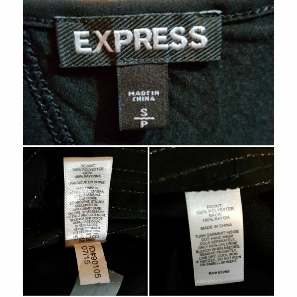 Express - Id90105 Exposed Back Sequin Camisole - image 4